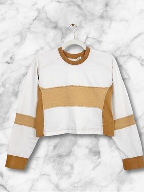BDG colorblock long sleeve top